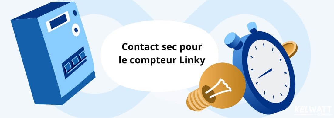 Contact sec compteur Linky