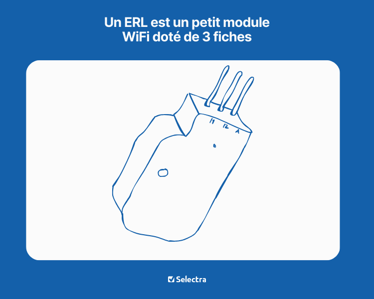 schéma d'un ERL pour prise TIC Linky