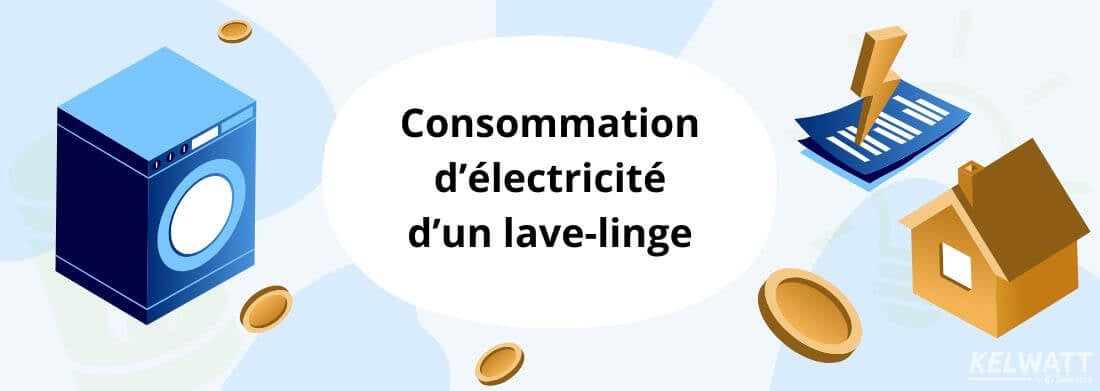 consommation électrique d'un lave-linge ou d'une machine à laver