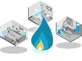 gaz naturel logement cuisson chauffage