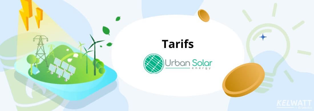 Urban Solar Energy Tarifs Prix Grille tarifaire