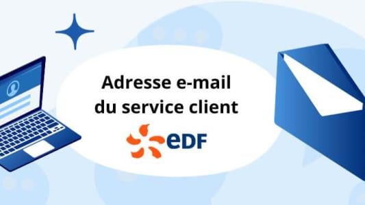 EDF mail email courriel service client