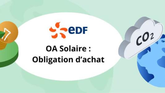 EDF OA Solaire obligation d'achat