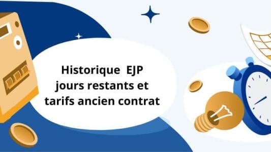 ejp historique jours restants tarifs ancien contrat