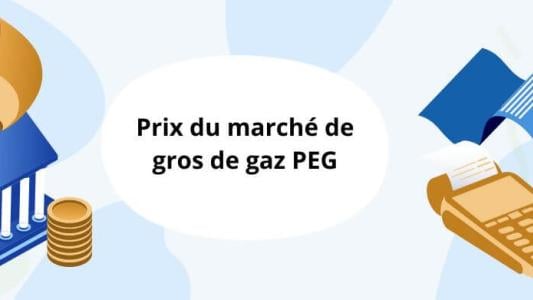 Cours Prix Gaz PEG Nord marché gros spot 