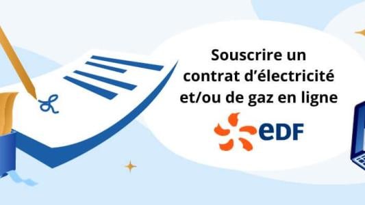 Souscrire un contrat EDF en ligne